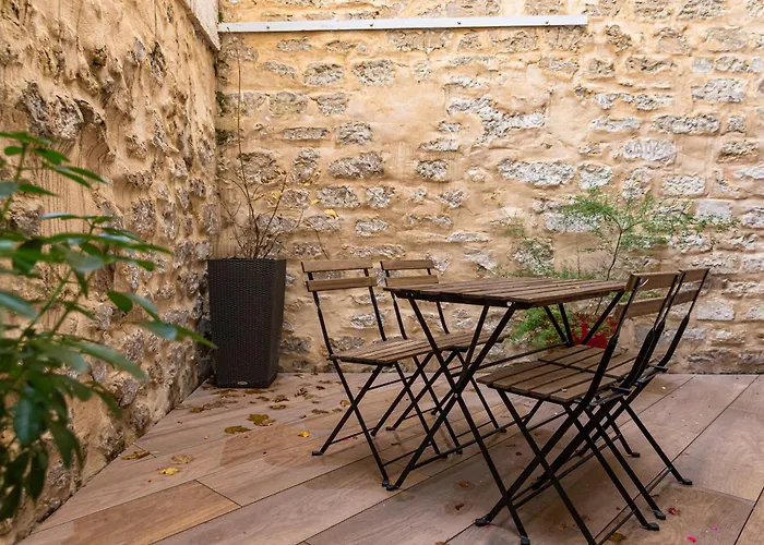 Le Charme De Montmartre - Patio Prive-Sacre-Coeur - Parking Gratuit - Metro Anvers