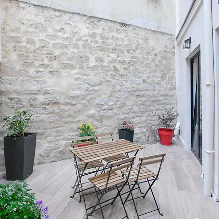 Le Charme De Montmartre - Patio Prive-Sacre-Coeur - Parking Gratuit - Metro Anvers Paris Exterior photo